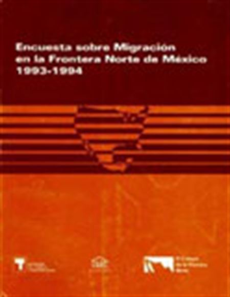 Encuesta sobre Migración en la Frontera Norte de México 1993-1994