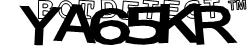 Retype the CAPTCHA code from the image
