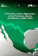 Portada de Encuesta sobre Migración en la Frontera Norte de México 1996-1997